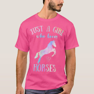 T-shirt Équitation Amoureux des Chevaux