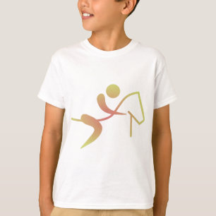 T-shirt Équitation équitation équitation équitation icône 