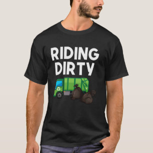 T-shirt équitation Jour des ordures Jour des ordures camio