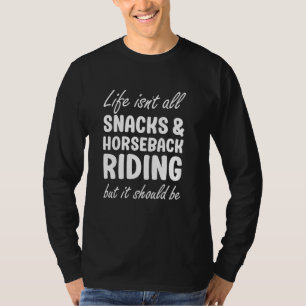 T-shirt Équitation pour femmes ou hommes amateurs de cheva