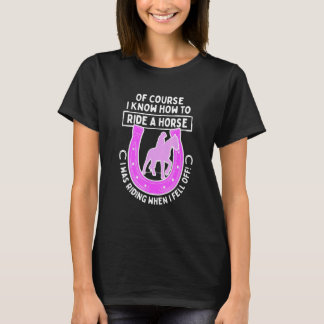 T-shirt Équitation Pour L'Équestre Comment Circuler Une He