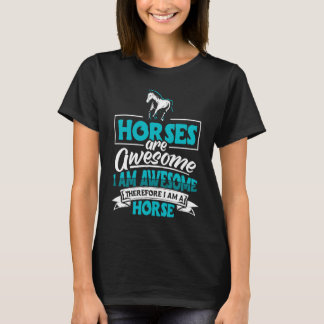 T-shirt Équitation Propriétaire de l'équitation tenue Eque
