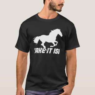 T-shirt Équitation Rider Prendre Isi