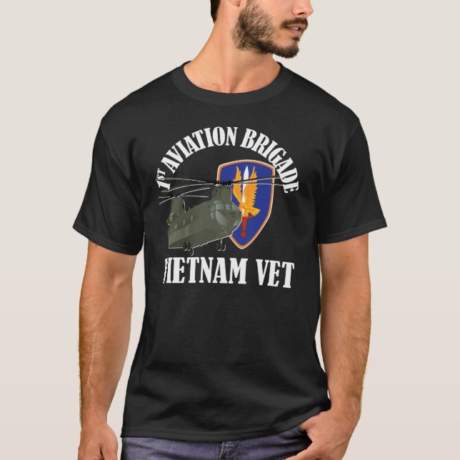 T-shirt ęr BDE d'AVN - Vietnam CH-47 (Devant)