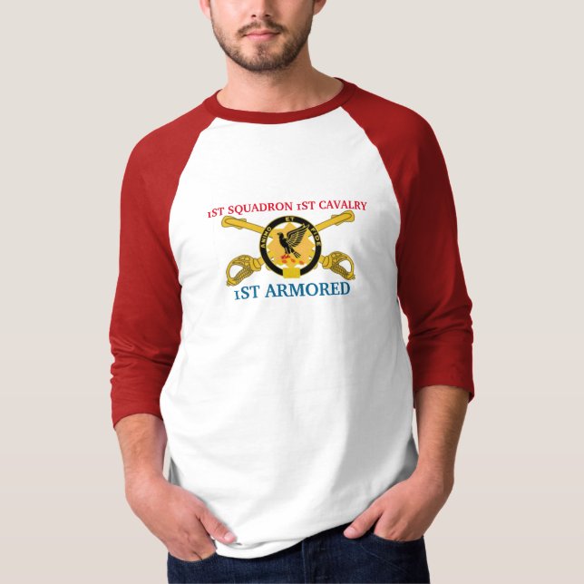 T-shirt ęr CHEMISE BLINDÉE de ?ère CAVALERIE d'ESCADRON (Devant)