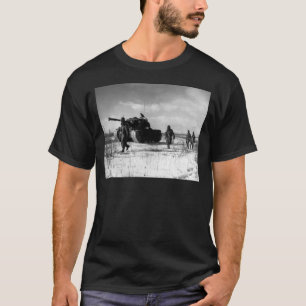 T-shirt ęr Division de la Marine se déplaçant par le