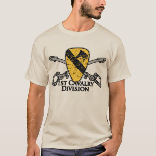 T-shirt ęr Division premier Cav de cavalerie