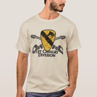 T-shirt ęr Division premier Cav de cavalerie