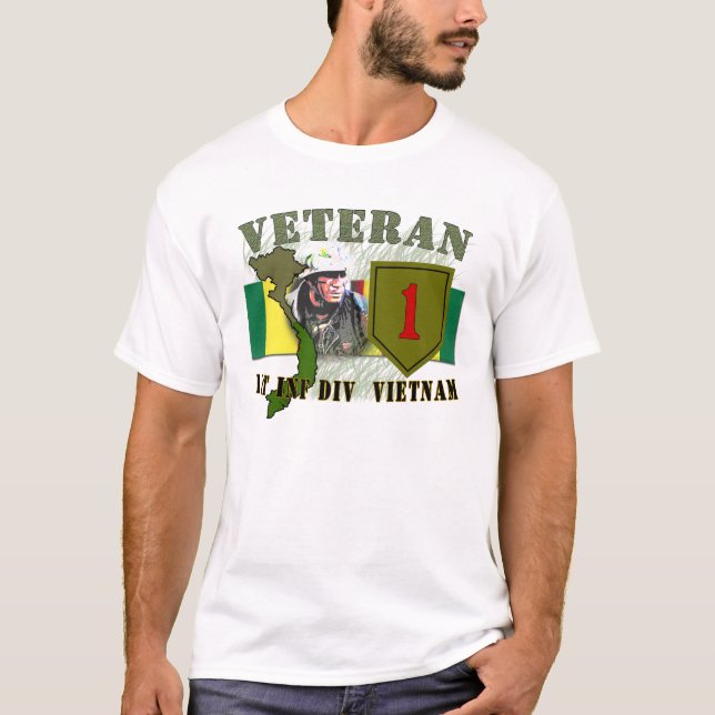 T-shirt ęr Divisions de FNI - Le Vietnam (aucun CIB) (Devant)