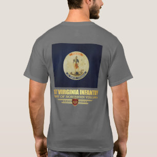 T-shirt ęr Infanterie de la Virginie (f10)