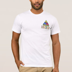 T-shirt ęr La SWA de Division blindée combattent la