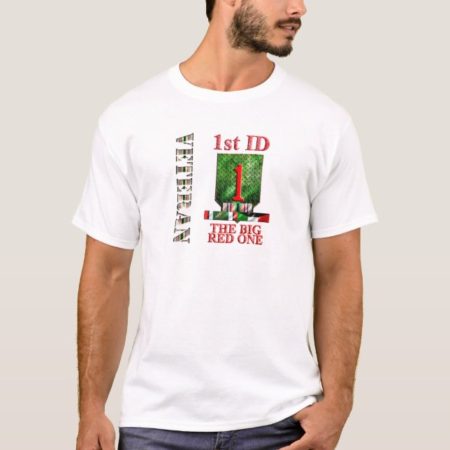 T-shirt ęr Vétéran de tempête du désert de Division (Devant)