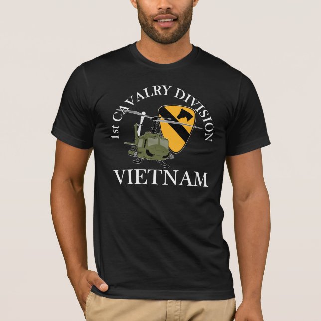 T-shirt ęr Vétérinaire de Cav Vietnam (Devant)