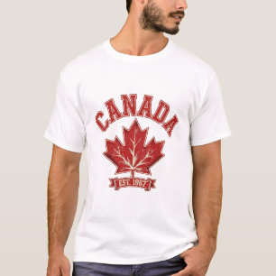T-shirt Érable du Canada Vintage