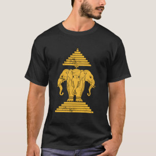 T-shirt Erawan Sabaidi Bienvenue Royaume de l'éléphant à 3