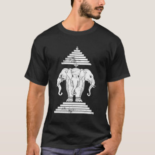 T-shirt Erawan Sabaidi Salutation 3 Headed Elephant Kingdo