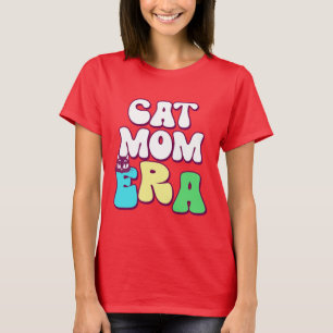 T-shirt Ère de la chatte maman