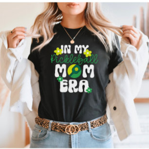 T-shirt Ère de la mère de Pickleball rétro groovy