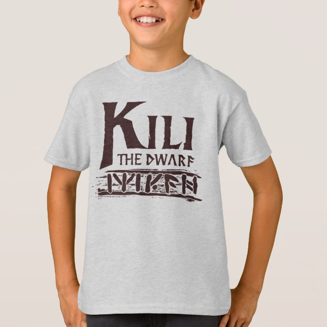 T-shirt Erebor - Nom de Kili (Devant)
