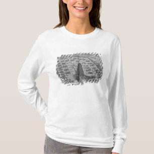 T-shirt Érection de l'obélisque égyptien antique