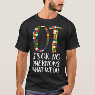 T-shirt ergothérapeute amusant ergothérapie