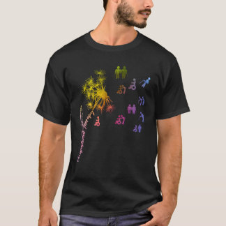 T-shirt ergothérapie Dandelion Floral Job OT Thera