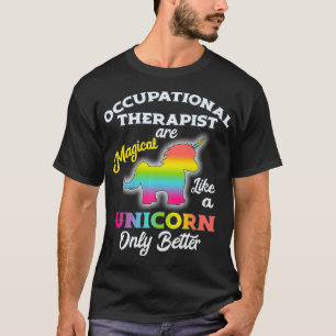 T-shirt ergothérapie Unicorne OT Gifts Therapist_1