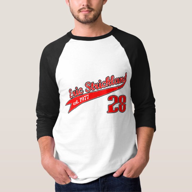 T-Shirt Erics Strickland Basebal (Vorderseite)