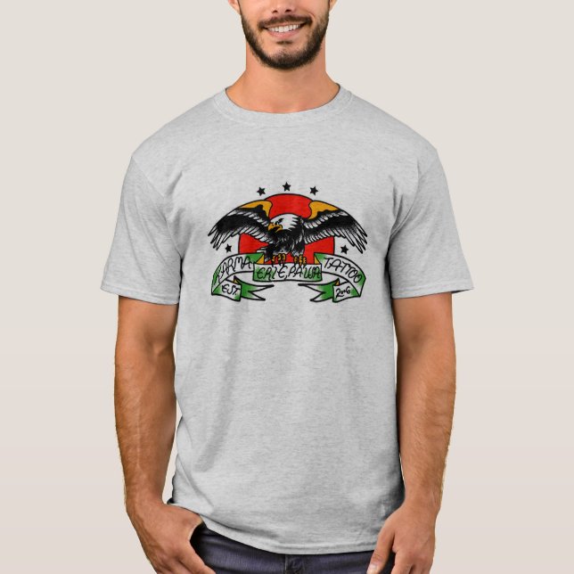 T-shirt Erie, PA de tatouage de karma (Devant)