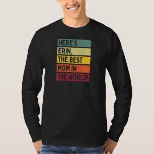 T-shirt Erin La meilleure maman du monde Mothe