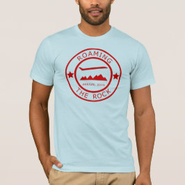 T-shirt Errer le timbre de passeport de roche du Skyclub