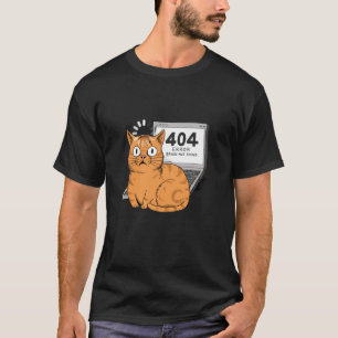 T-shirt Erreur 404 Cerveau Non Trouvé Drôle Programmeur Co