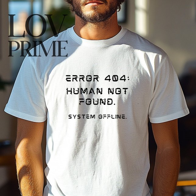 T-shirt Erreur 404 - Devis de tendance (Créateur téléchargé)