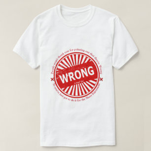 T-shirt ERREUR - Chemise MisterP