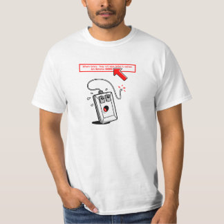 T-shirt Erreur de méditation Amiga guru