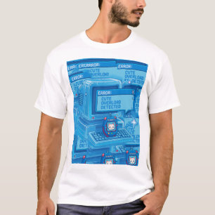 T-shirt Erreur : Débordement de Cutané – Rétro Kaw