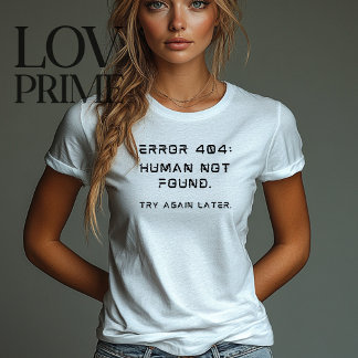 T-shirt Erreur moderne 404 Trend Funny