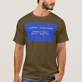 T-shirt Erreur système
