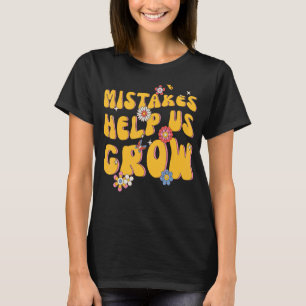 T-shirt Erreurs Nous Aider À Augmenter Des Enseignants Rét