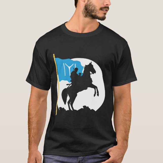 T-shirt Ertugrul Bey Kurulus Osman Kayi Flag Ottoman Empir (Devant)
