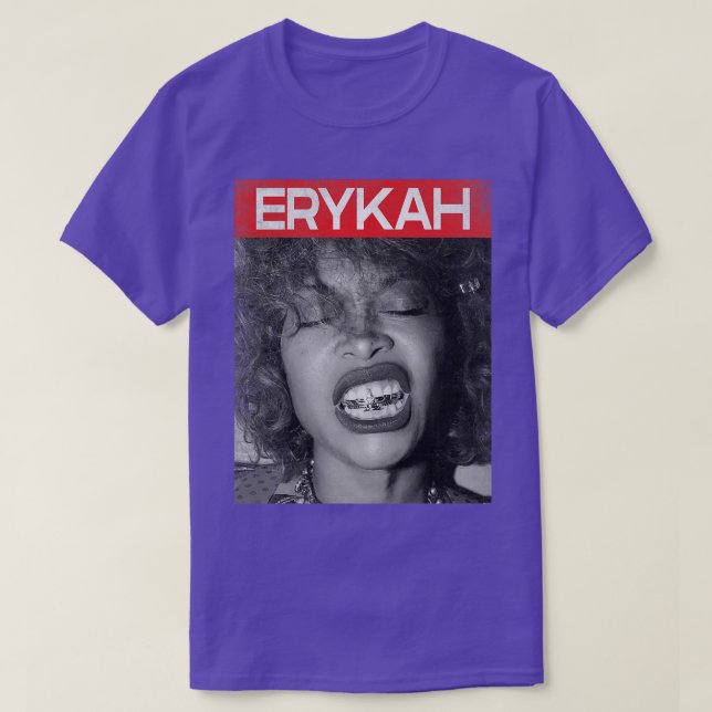 T-shirt erykah badu (Design devant)