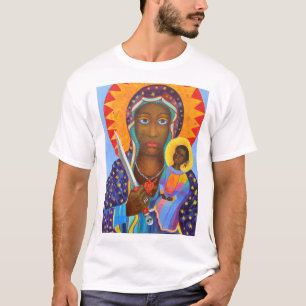 T-shirt Erzulie Dantor Black Madonna Voodoo Lwa