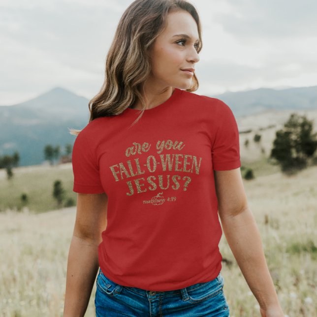 T-shirt Es-tu FALL-O-WEEN Jésus ? Christian Halloween (Créateur téléchargé)