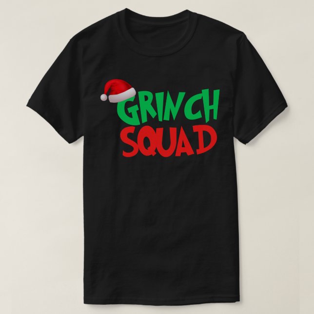 T-shirt Escadrille Grinch (Design devant)