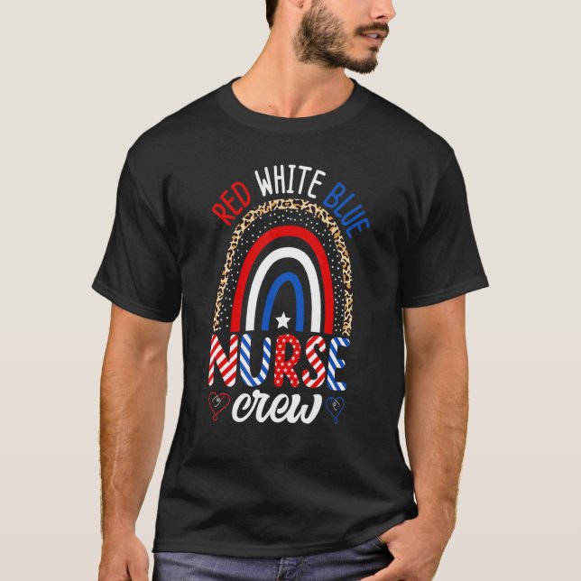 T-shirt Escadrille Rn Rouge Blanc Et Bleu De L'Équipage Ar (Devant)