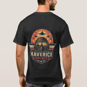 T-shirt Escadron de conception de l'aviation militaire vin