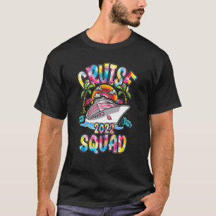T-shirt Escadron de croisière 2022 Famille jumelée vacance