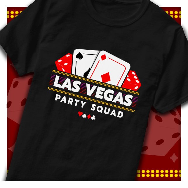 T-shirt Escadron de fête Vegas Voyage Las Vegas Squad Las  (Créateur téléchargé)