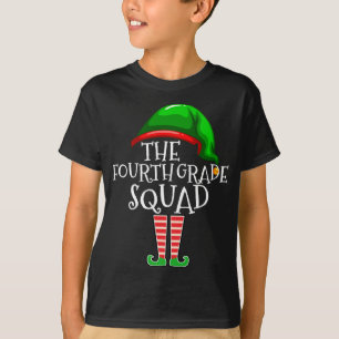 T-shirt Escadron de quatrième année Elfe correspondant thé