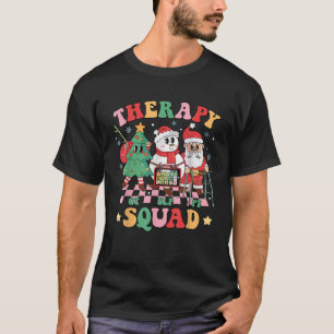 T-shirt Escadron de Thérapie de Noël SLP OT PT Professionn